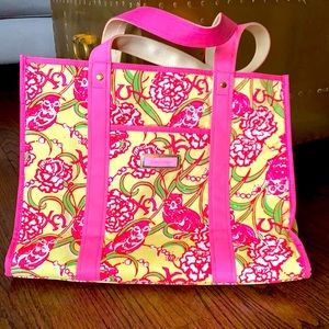 Lilly Pulitzer Chi Omega tote
